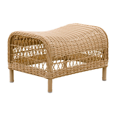 Wicker Outdoor Ottoman