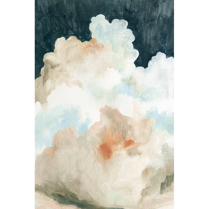 Dark Cumulus II by Emma Caroline - Wrapped Canvas Painting, 30cm H x 20cm W
