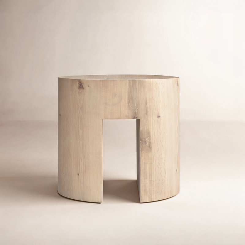 Becki Owens x Surya Whitly End Table, Brown