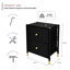 Table de chevet en acier inoxydable -2047295240