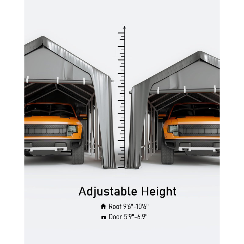 20 Ft. W x 13 Ft. D Garage