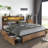 Adryon Bookcase Storage Bed-551570223