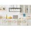 Bas 5 - Light Dimmable Kitchen Island Square / Rectangle Chandelier