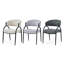 Chaise d'appoint rembourrée (ensemble de 2)