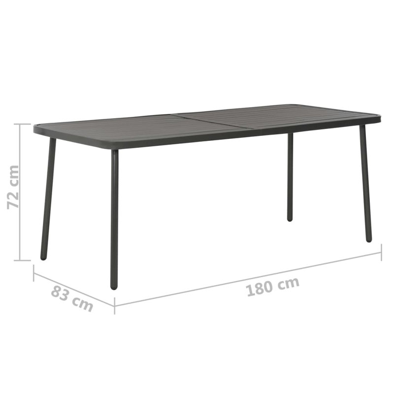 8 - Person Patio Dining Set with Rectangular Table