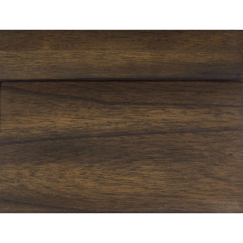 Mobilier de salle à manger transitionnel 1pc Banc en bois capitonné à boutons brun clair rustique