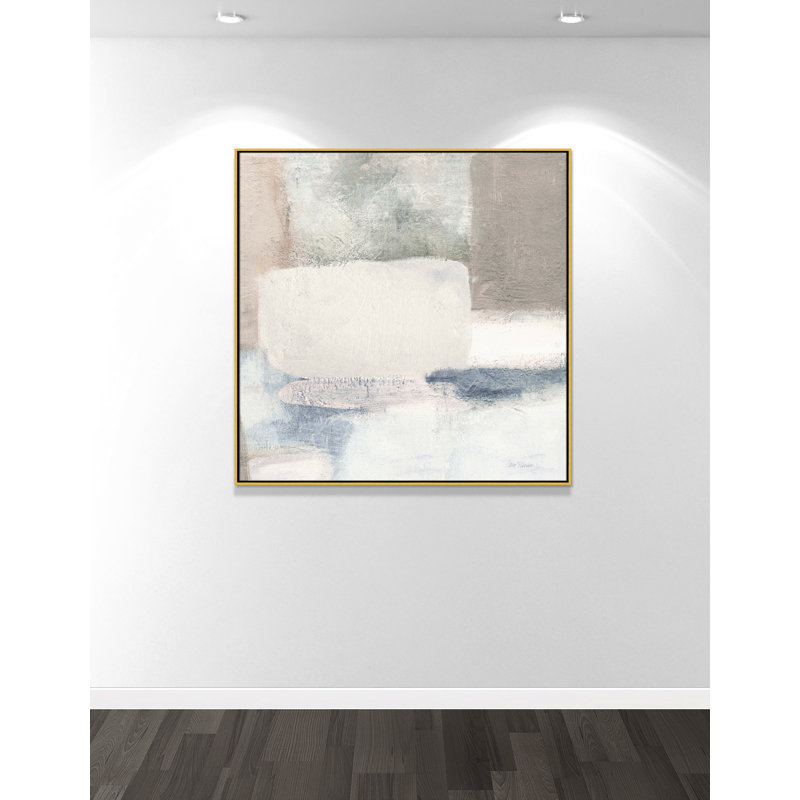 Lucas - Toile à cadre flottant, L 46,5 po x H 46,5 po, Or