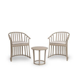Raff - 3 Piece Conversation Set - with Cushions