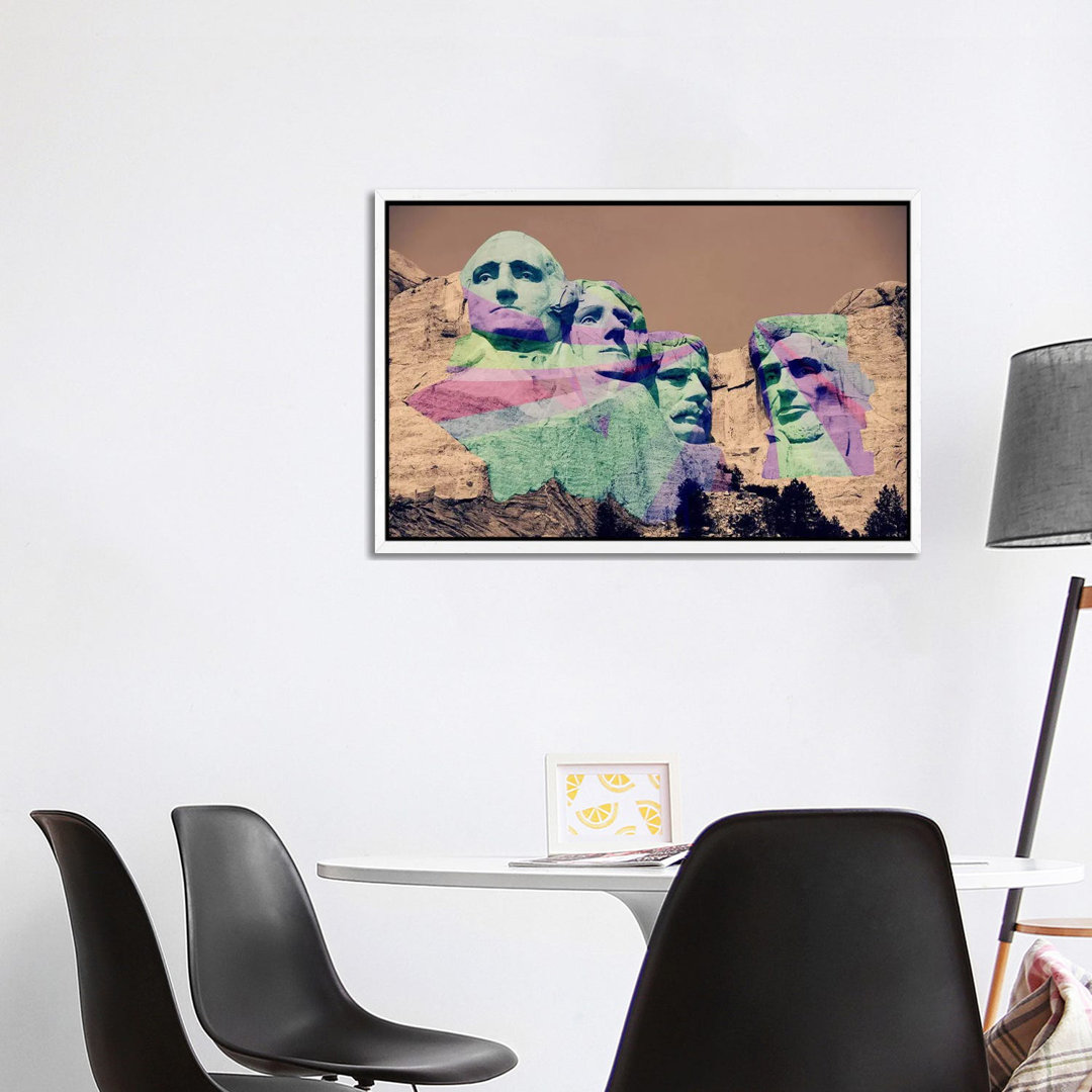 Mt. Rushmore Pop von 5by5collective - Galerie-umwickelte Leinwand Giclée