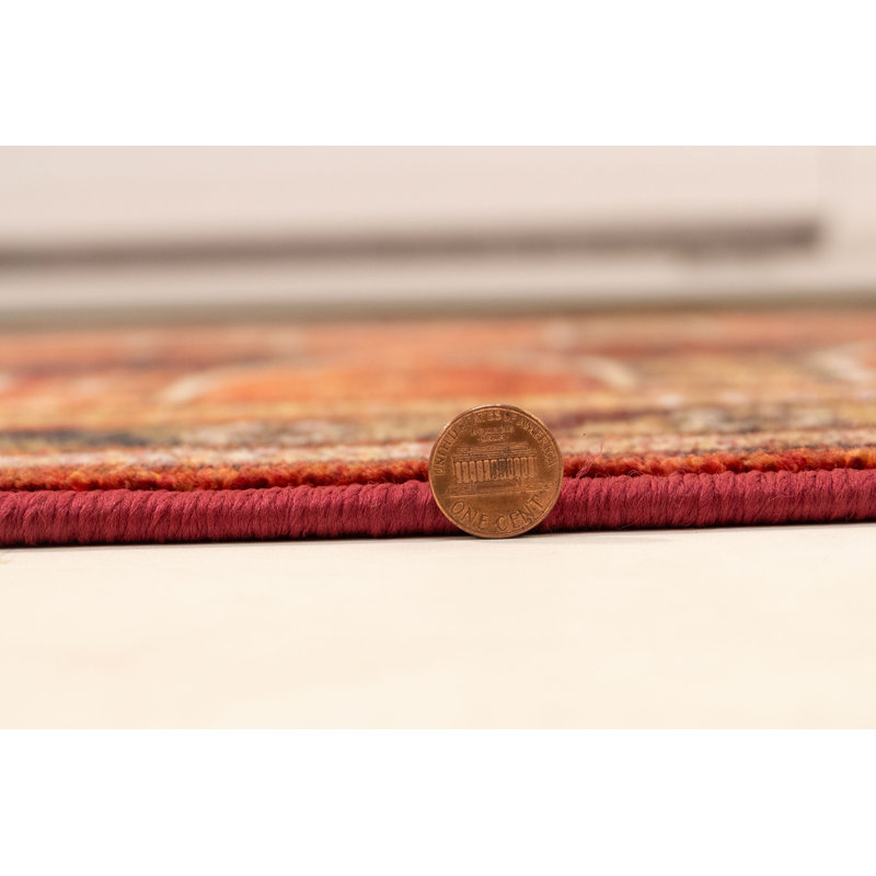 Tapis de qualité hôtel Terra Cotta Southwestern, Tapis de couloir 2 pi 2 po x 26 pi
