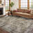 Oriental Machine Washable Rug Non-Slip Area Rug Vintage Design Rug Durable Floor Carpet Easy-Cleaning Rug-1199147649