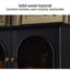 Buffet en bois massif noir