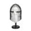 Sculpture Goldwasser Cole et casque en fer