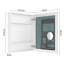 Armoire de salle de bain polyvalente avec plusieurs options de rangement et un design élégant