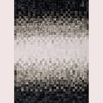 Verona Cowhide Geometric Area Rug