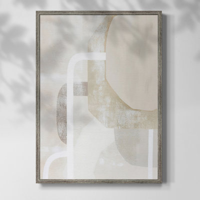 «Quiet Affection II», reproduction encadrée - bois massif