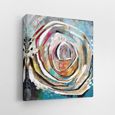 City Lights I - peinture sur toile tendue