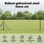 Vidaxl Fence With Posts PVC-Coated Steel-116798122-116798126