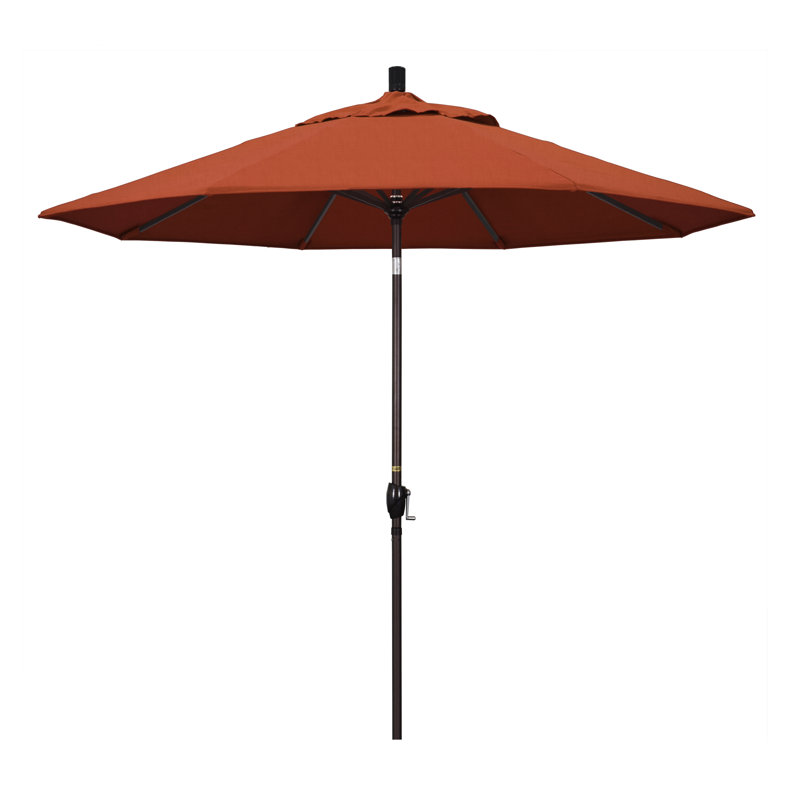 Parasol de marché 9 pi Ayomipo, Brique - polyester