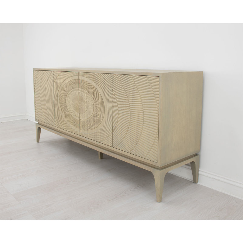 Alexis 78'' W Solid Wood Sideboard