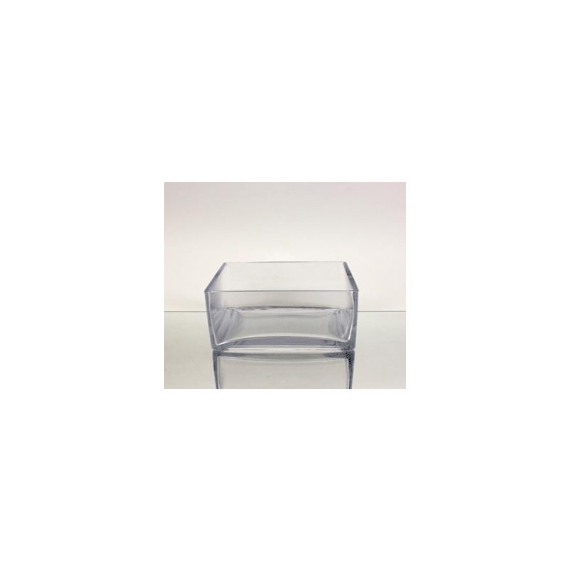 Vase de table en bloc de casseroles, H 4 po x l 10 po x P 10 po