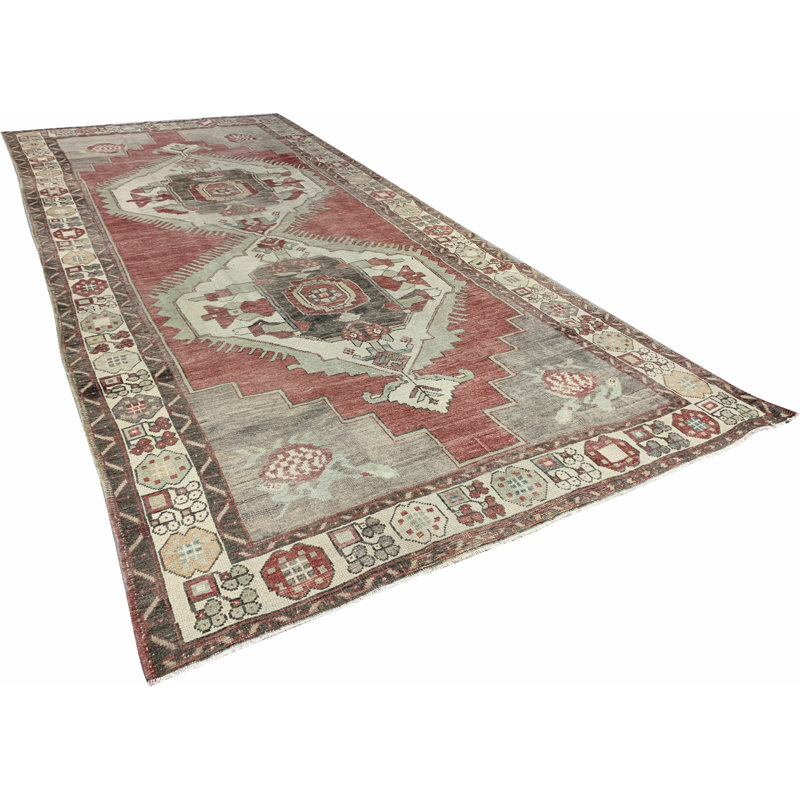 Keleh One-of-a-Kind Runner 5'8" X 12' Hand Knotted Area Rug