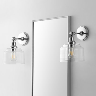 Gober Iron LED Armed Sconce