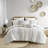 Cotton Printed Comforter Set With Chenille-121107964-121107966