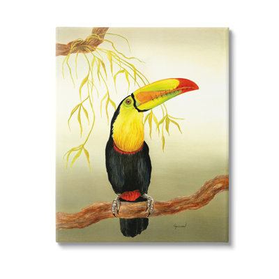 «Toucan on Forest Branch», art mural par Christine Reichow
