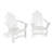 POLYWOOD Long Island Adirondack Set-39399100