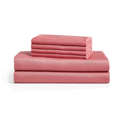 Cotton Blend Solid Colour Sheet Set