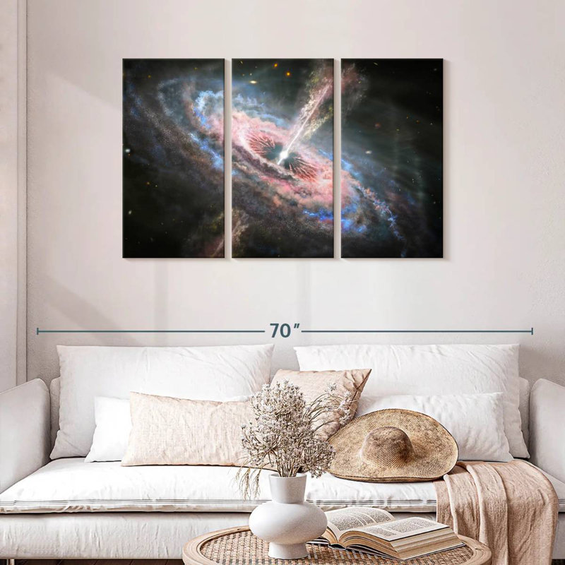 Oberle Quasar Outflow, 28" H x 45" W