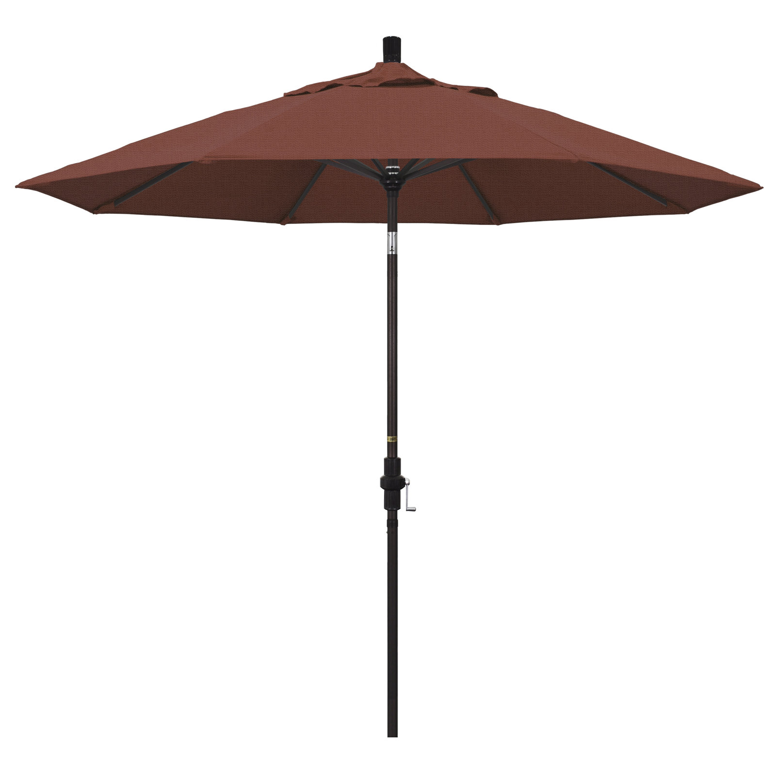 108'' Outdoor Umbrella, Terracotta- Olefin