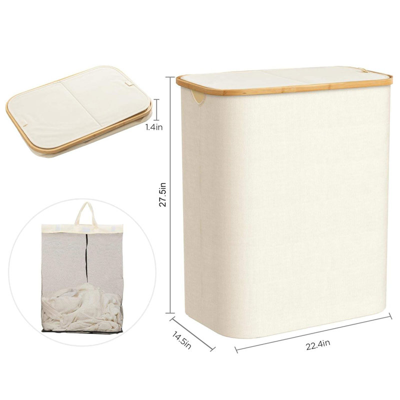 Laundry Basket Canvas Laundry Hamper