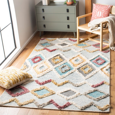 Tapis en laine touffeté à la main Glain