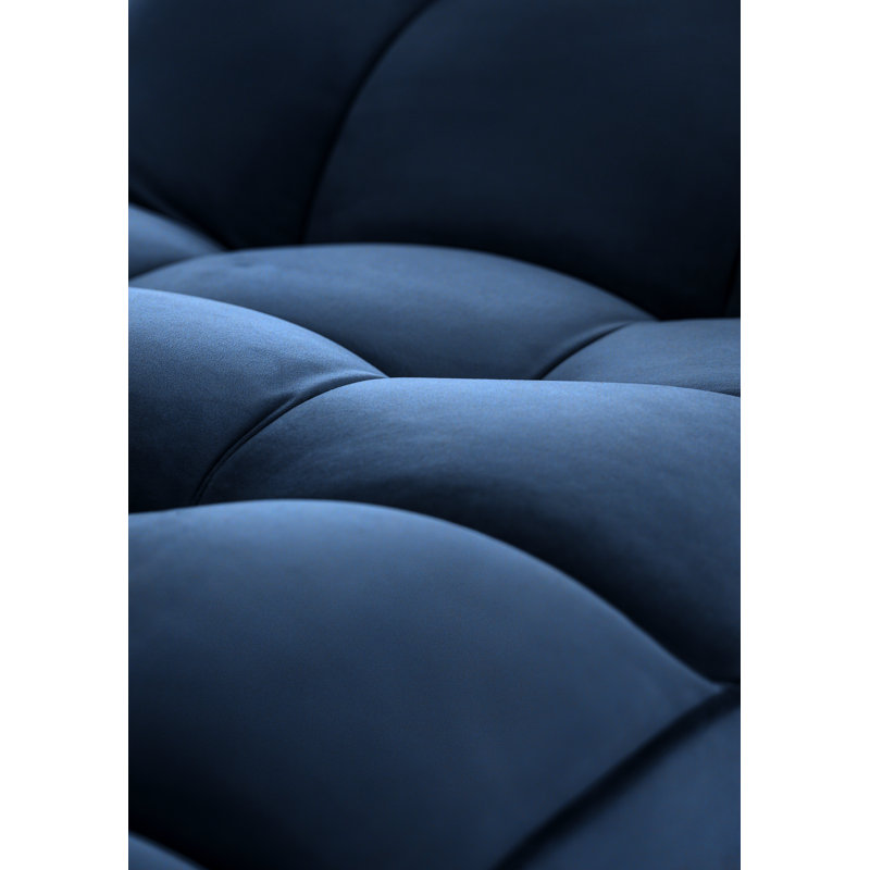 Mylee Upholstered Chaise Lounge, Blue