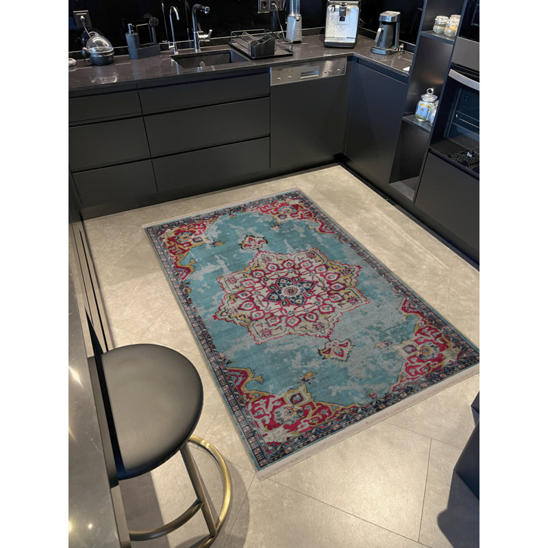 Tapis rectangulaire Vittorina, Rectangle 5 pi x 6 pi 7 po