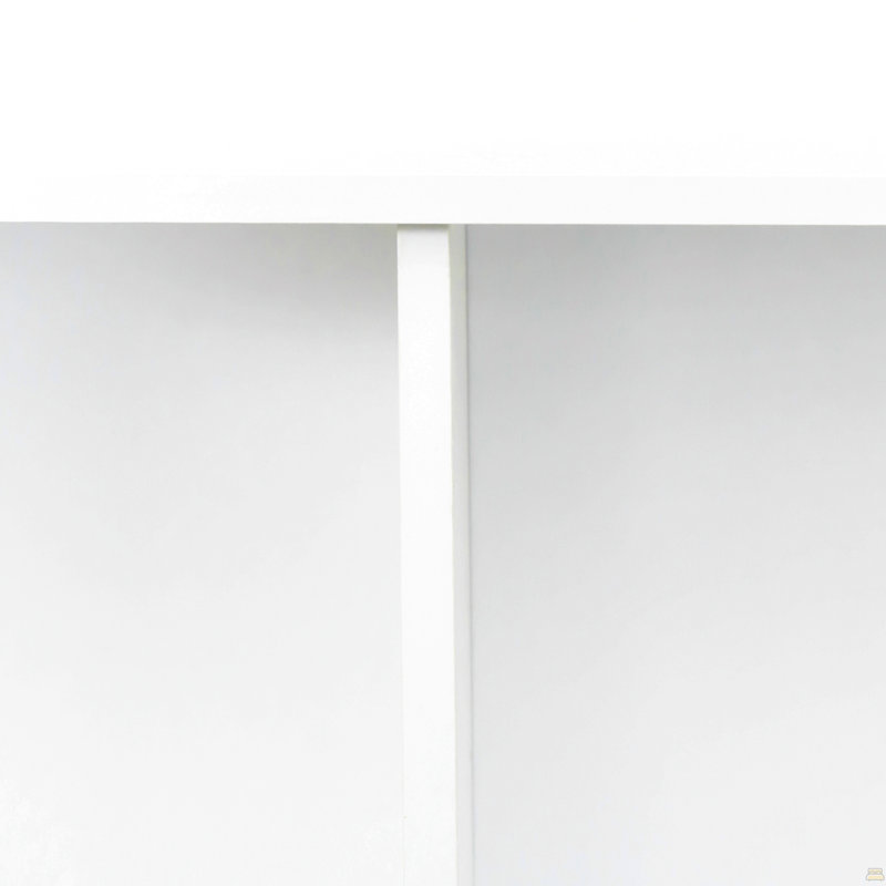 Bibliothèque à 10 tablettes, Blanc