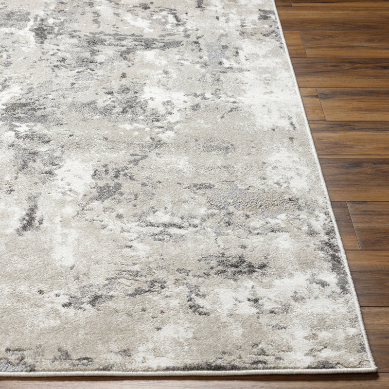 Abstract Indoor Rug, Rectangle 7'10" x 10'