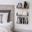Asem 3 Piece Wood Bracket Shelf
