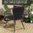 3 - Piece Seating Group With Glass Top Table-486731123-486731120