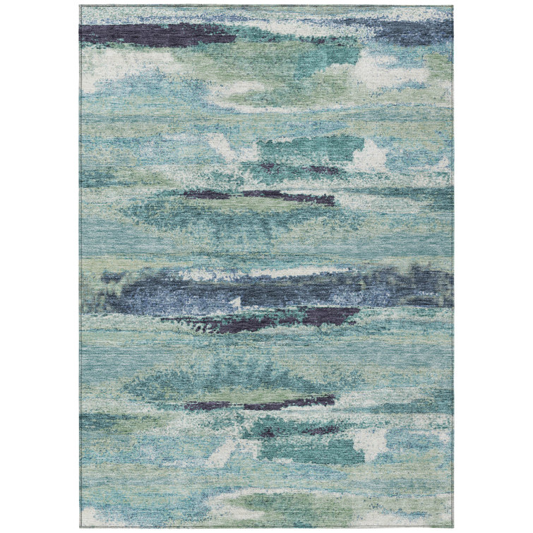 Aleighna Area Rug with Non-Slip Backing