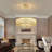 Modern Crystal Ring Dimmable Led Chandelier-1132863015