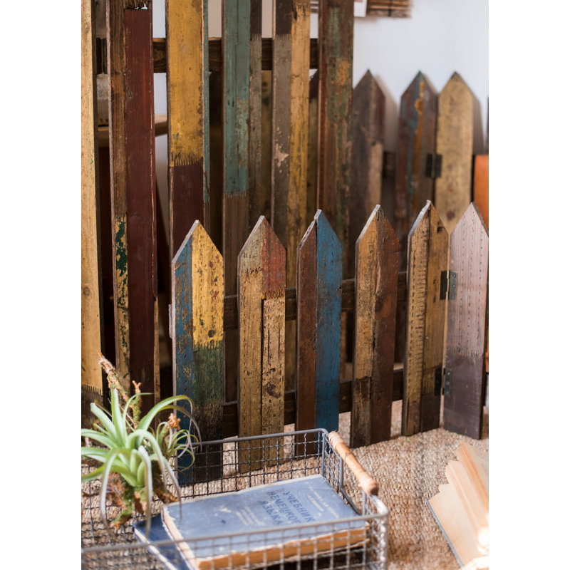 Clôture en bois massif Morella, H 31,5 po x l 56,7 po x P 1 po