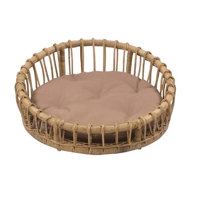Caleigh Wicker Pet Bed