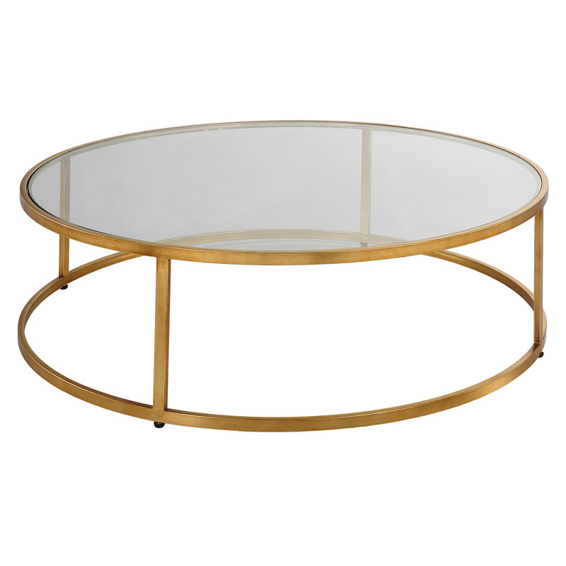 Thanvir Glass Top Single Coffee Table