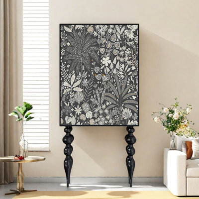 Armoire moderne à double porte minimaliste