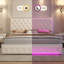 Structure de lit tapissier avec 2 tiroirs de rangement Kendrall-1663550278-1663550279