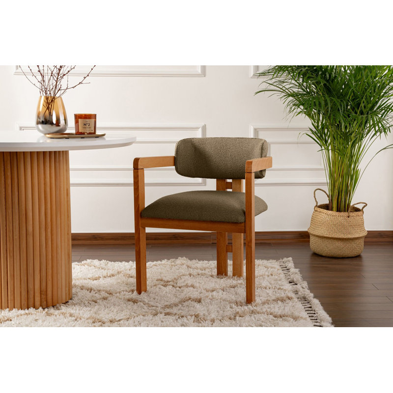 Chaise, Beige, Vert