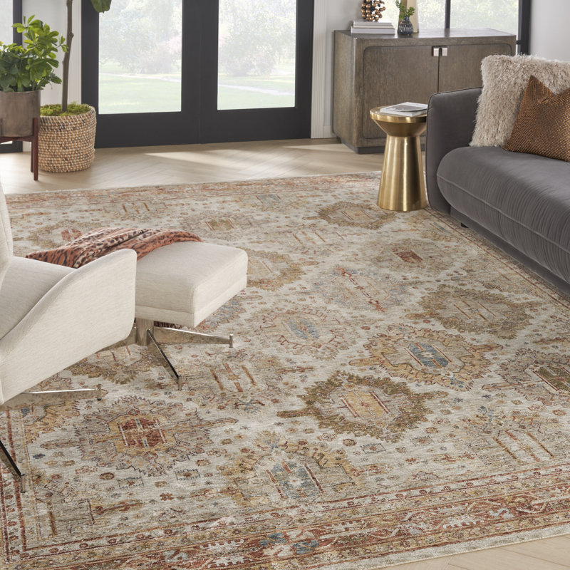 Isenbert Traditional Area Rug, Rectangle 282 x 383cm